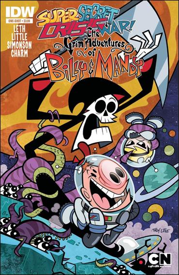 Super Secret Crisis War! The Grimm Adventures of Billy and Mandy issue 1 Troy Little Cover