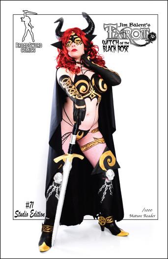 Tarot: Witch of the Black Rose issue 71-C Studio Edition Cover Signed by Balent 1/1000 w/COA