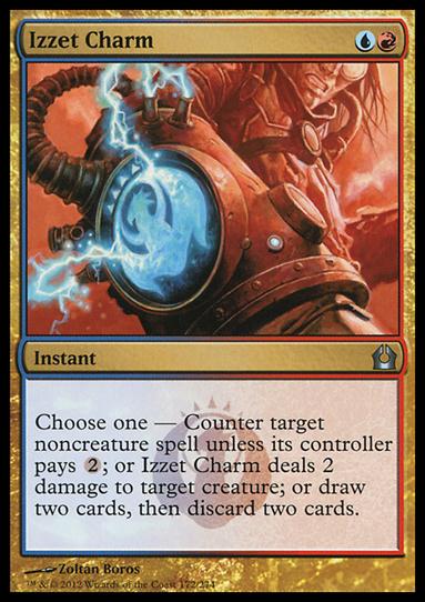 Magic the Gathering: Return to Ravnica (Base Set) card 172 Izzet Charm