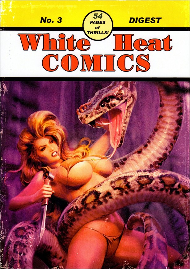 White Heat issue 3 Alex Ronald Cover