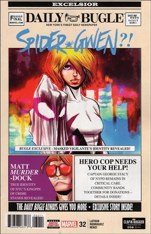 Spider-Gwen (2015/12) issue 32 Robbi Rodriguez Cover