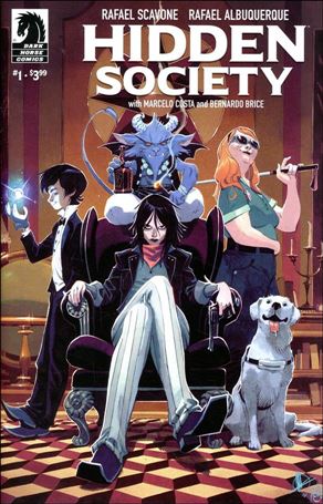 Hidden Society issue 1-B Matteo Scalera Cover
