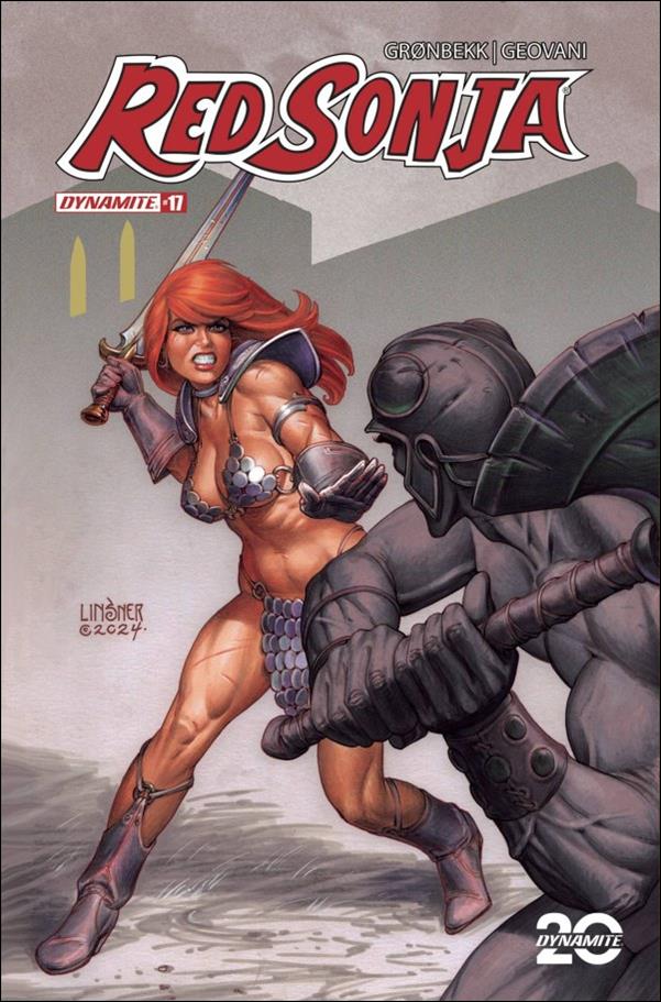 Red Sonja (2023) issue 17-C Joseph Michael Linsner Cardstock Cover