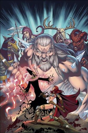 Red Sonja (2023) issue 11-J Walter Geovani Virgin 1:15 Cover
