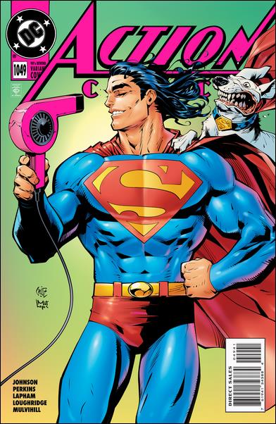 Action Comics (1938) issue 1049-C Roger Cruz '90s Month Cardstock Cover