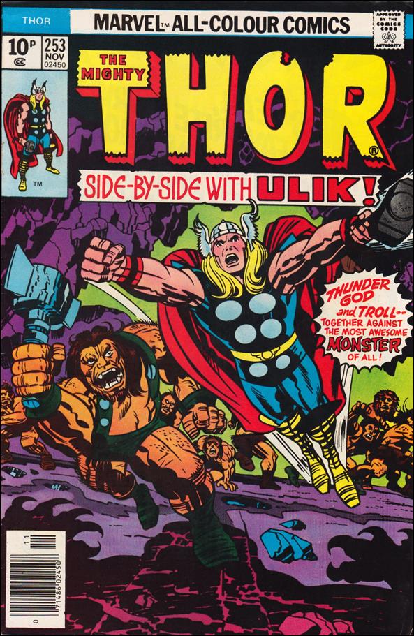 Thor (1966) issue 253-B UK Price Cover