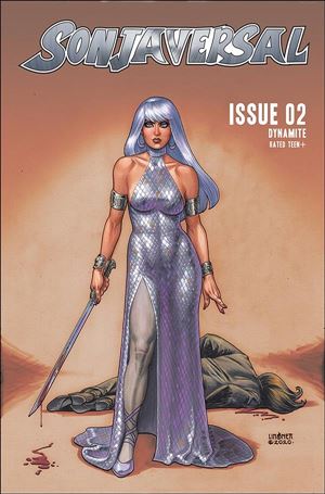 Sonjaversal issue 2-B Joseph Michael Linsner Cover
