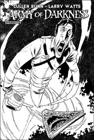 Army of Darkness (2014) issue 2-E Tim Seeley 1:15 Black & White Cover