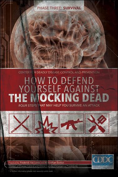 Mocking Dead issue 3 Bill Tortolini Cover