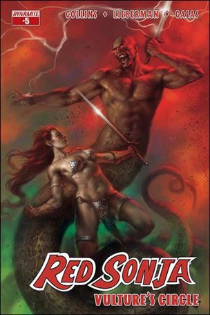 Red Sonja: Vulture's Circle issue 5-C Lucio Parrillo Subscription Cover