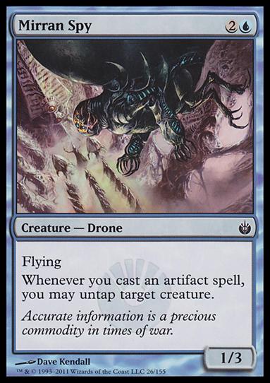 Magic the Gathering: Mirrodin Besieged (Base Set) card 26 Mirran Spy