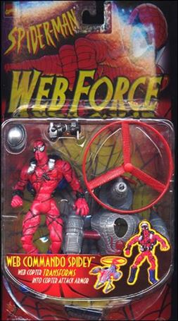 Spider-Man: Web Force figure 3 Web Commando Spidey