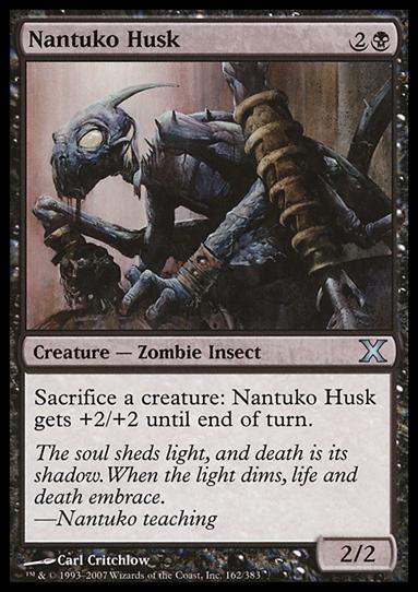 Magic the Gathering: 10th Edition (Base Set) card 162 Nantuko Husk