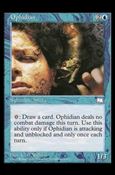 Magic the Gathering: Weatherlight (Base Set) card 45 Ophidian