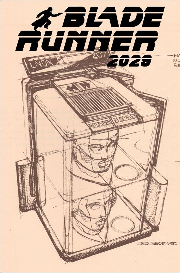 Blade Runner 2029 issue 2-B Syd Mead Cover