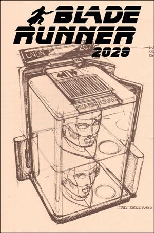 Blade Runner 2029 issue 2-B Syd Mead Cover
