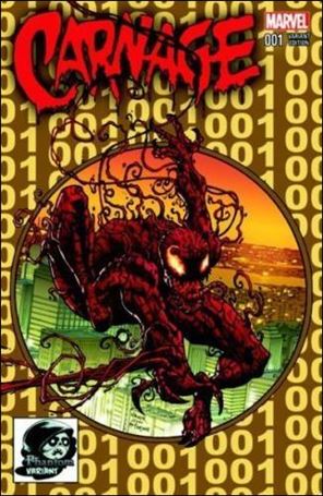 Carnage (2016) issue 1-F Todd Nauck Phantom Gold Cover