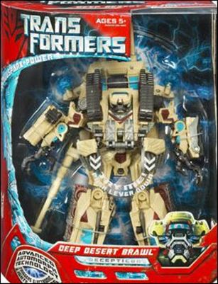Transformers (Leader Class) Movie Action Figures figure 3-B Deep Desert Brawl