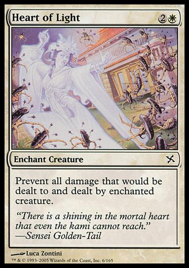 Magic the Gathering: Betrayers of Kamigawa (Base Set) card 6 Heart of Light
