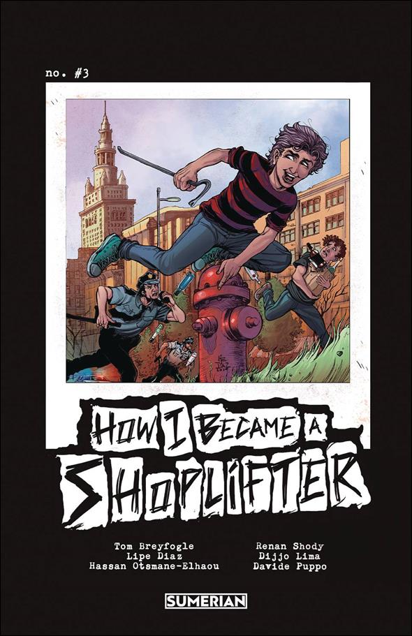 How I Became a Shoplifter  issue 3-B Lipe Diaz Cpver