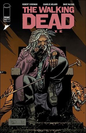 Walking Dead Deluxe issue 108-B Charlie Adlard Cardstock Cover