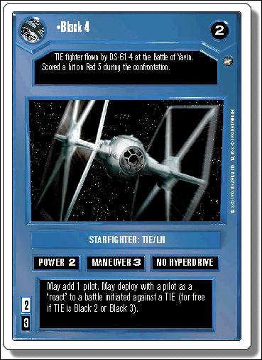 Star Wars: A New Hope Revised (Base Set) card 73 Black 4