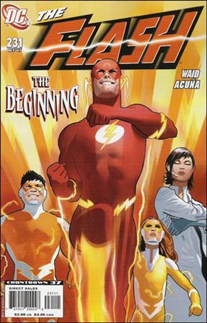 Flash (1987) issue 231 Daniel Acuna Cover