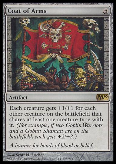 Magic the Gathering: 2010 Core Set (Base Set) card 207 Coat of Arms