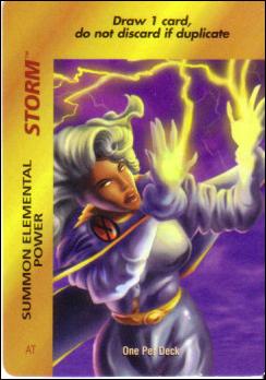 Marvel OverPower (Base Set) card nn209 Storm: Summon Elemental Power