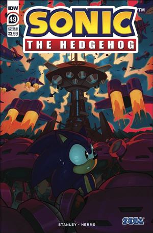 Sonic the Hedgehog (2018) issue 49-B Gigi Dutriex Cover