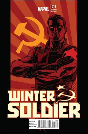 Winter Soldier (2012) issue 18-B Dave Johnson 1:50 Cover