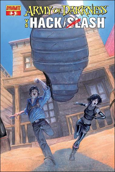 Army of Darkness vs. Hack/Slash issue 3 Stefano Caselli Cover 