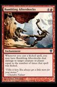 Magic the Gathering: Worldwake (Base Set) card 89 Rumbling Aftershocks