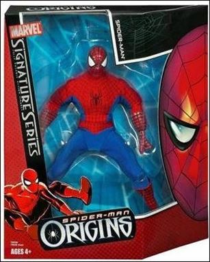 Spider-Man: Origins Signature Series figure 1-- Spider-Man (Red & Blue Costume)