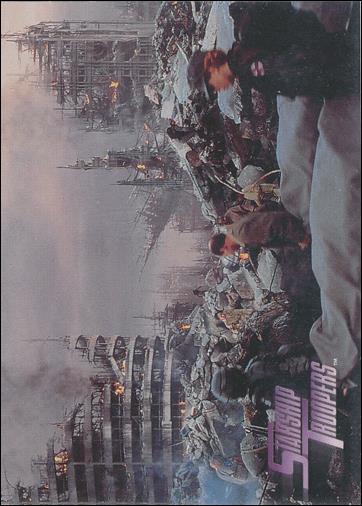 Starship Troopers: Series 1 (Base Set) card 15 Out of the Ashes