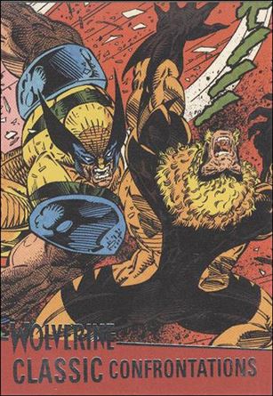 X-Men Origins: Wolverine (Classic Confrontations Subset) card G2 Wolverine vs. Sabretooth - Wolverine #64