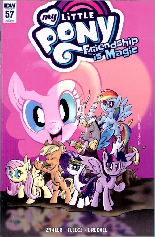 My Little Pony: Friendship is Magic issue 57-C Thom Zahler 1:10 Cover