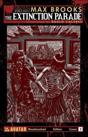 Extinction Parade issue 2-D Bloodwashed Cover 1:5