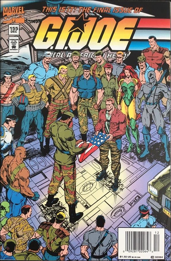 G.I. Joe: A Real American Hero issue 155-B Newsstand Cover