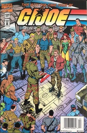 G.I. Joe: A Real American Hero issue 155-B Newsstand Cover