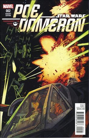 Poe Dameron issue 2-B Declan Shalvey 1:25 Cover