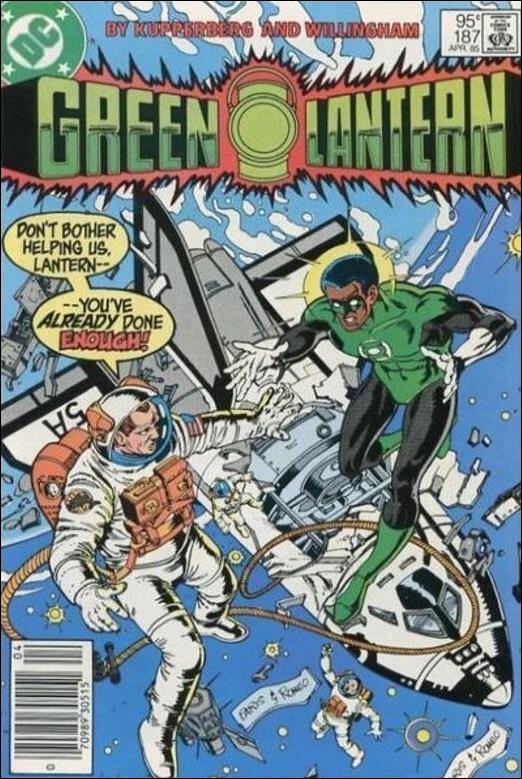 Green Lantern (1960) issue 187-C Canadian Price Cover