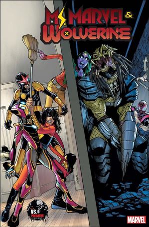Ms. Marvel & Wolverine issue 1-D Humberto Ramos Predator Cover
