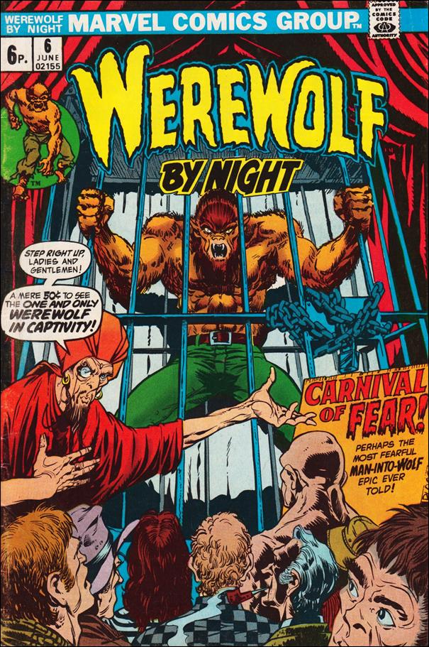 Werewolf by Night (1972) issue 6-B UK Price Cover