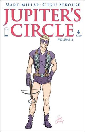 Jupiter's Circle (2015/11) issue 4-B Frank Quitely Cover