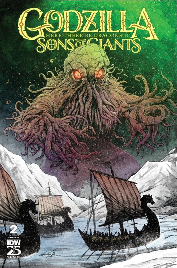 Godzilla: Here There Be Dragons II - Sons of Giants issue 2-B Gavin Smith Cover