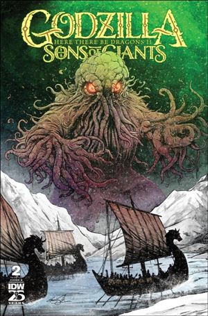 Godzilla: Here There Be Dragons II - Sons of Giants issue 2-B Gavin Smith Cover