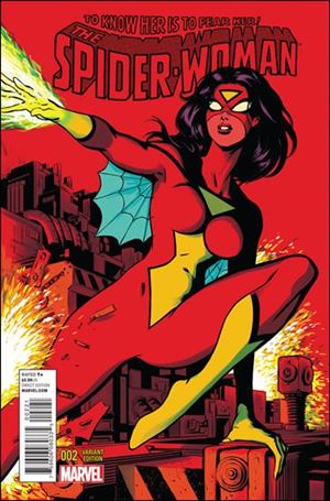 Spider-Woman (2015) issue 2-B Javier Rodriguez 1:25 Cover