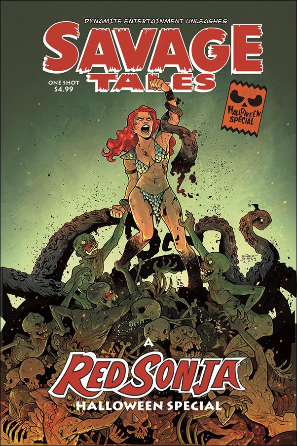 Savage Tales: A Red Sonja Halloween Special issue One Shot Standard Cover