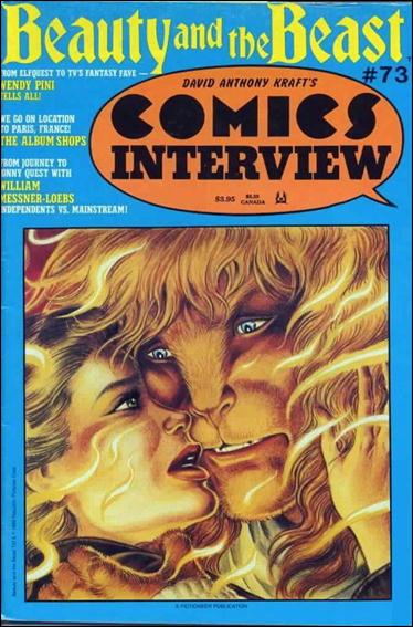 David Anthony Kraft's Comics Interview issue 73